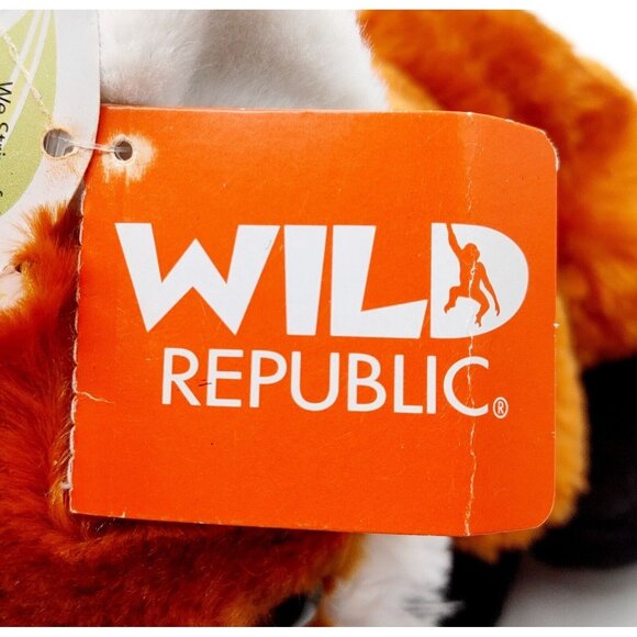 Wild Republic Red Fox Plush 11” Sitting Realistic Stuffed Animal Toy Woodland - Picture 5 of 6